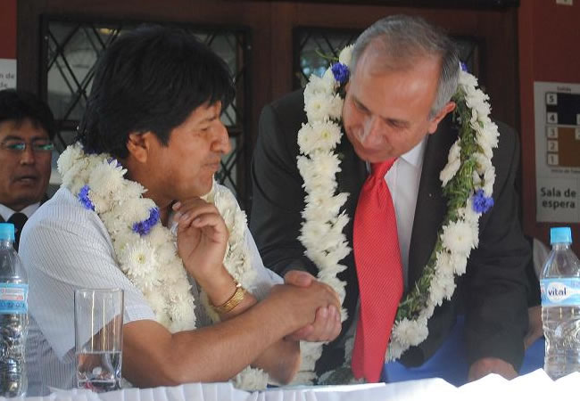 Evo Morales inaugura instalaciones del SEGIP. Foto: ABI