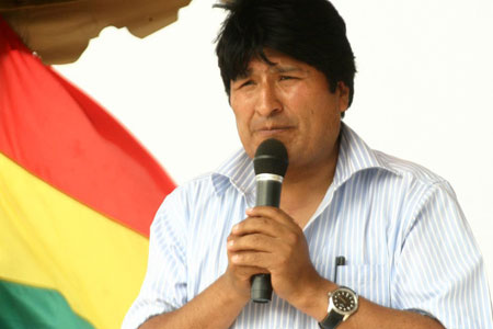El presidente boliviano, Evo Morales. Foto: ABI