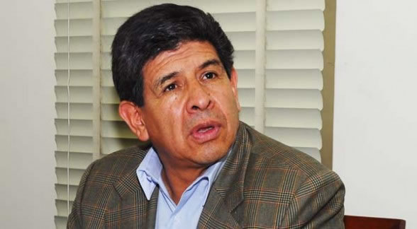El presidente de la estatal Yacimientos Petrolíferos Fiscales Bolivianos (YPFB), Carlos Villegas. Foto: ABI