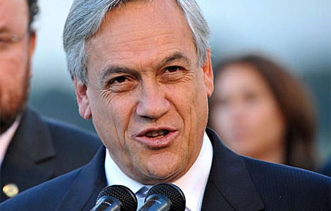 El presidente chileno, Sebastián Piñera. Foto: EFE