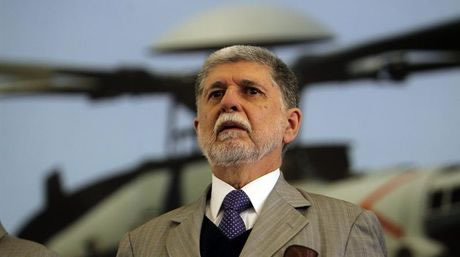 Ministro de defensa de Brasil, Celso Amorin. Foto: EFE