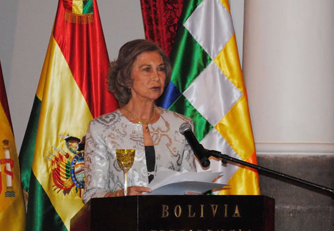 Reina Sofía de España. Foto: ABI