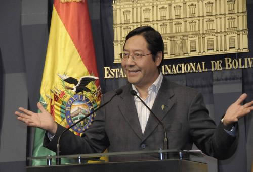 Ministro de Economía, Luis Arce. Foto: ABI