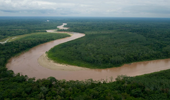 Territorio Indígena Parque Nacional Isiboro Sécure (TIPNIS). Foto: ABI