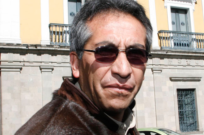 El ex viceministro de Régimen Interior y Policía, Gustavo Torrico. Foto: ABI