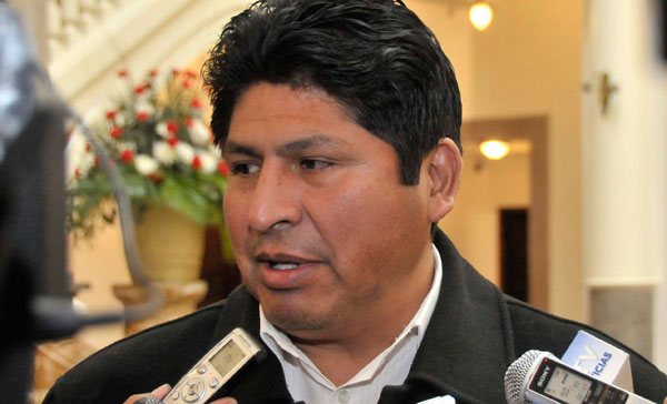 Juan Carlos Calvimontes, ministro de Salud. Foto: ABI