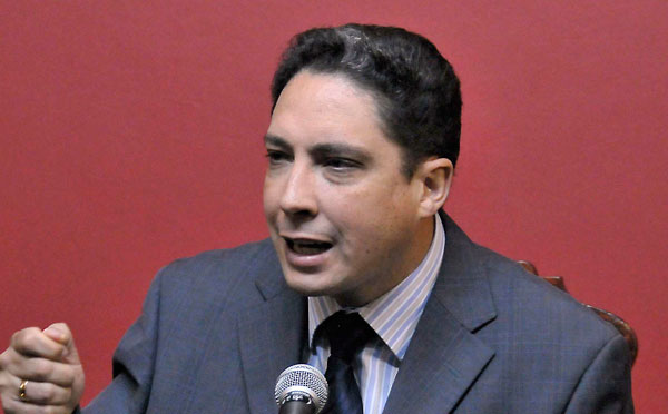Hector Arce, presidente de la Comisión de Constitución de la Cámara de Diputados. Foto: ABI