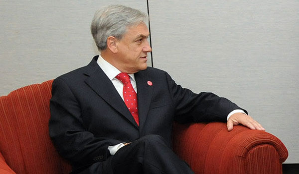 Sebastián Piñera, presidente de Chile. Foto: ABI