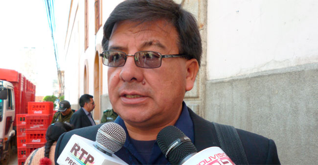 Ramiro Llanos, director General de Régimen Penitenciario. Foto: ABI