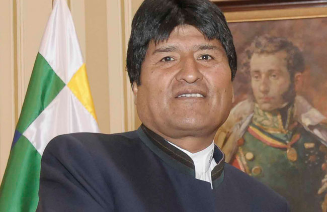 Evo morales, presidente de Bolivia. Foto: ABI