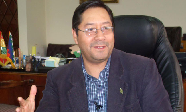 Luis Arce, Ministro de Economía y Finanzas Públicas de Bolivia. Foto: ABI