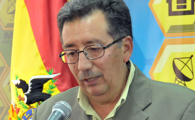 Vladimir Sánchez, ministro de Obras Públicas, Servicios y Vivienda. Foto: ABI