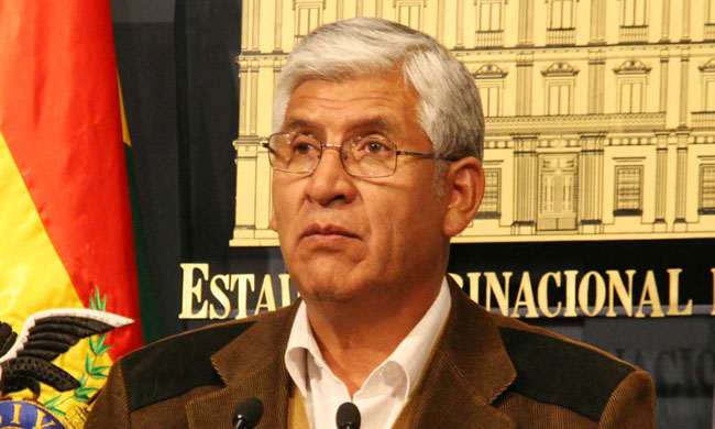 Mario Virreira, ministro de Minería y Metalurgia. Foto: ABI