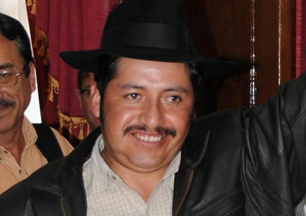 Esteban Urquizu Cuéllar, gobernador del departamento de Chuquisaca. Foto: ABI