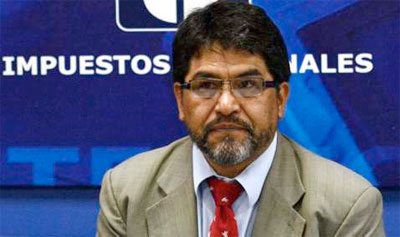 Roberto Ugarte, presidente del Servicio de Impuestos Nacionales. Foto: ABI