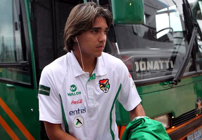 El delantero boliviano Marcelo Martins Moreno. Foto: EFE