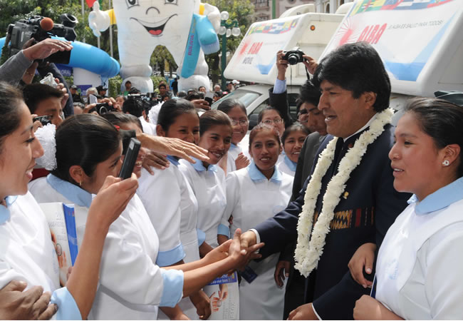Evo Morales. Foto: ABI