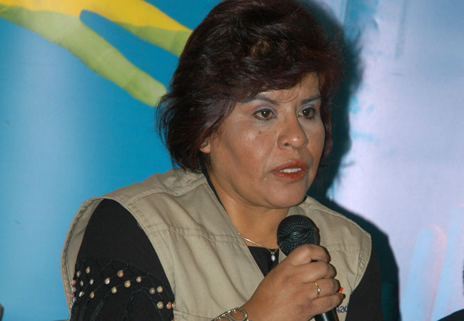 Marlene Ardaya, presidenta de la Aduana Nacional. Foto: ABI
