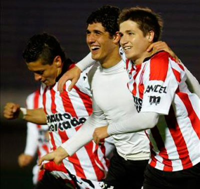 Jugadores del River Plate de Uruguay. Foto: EFE