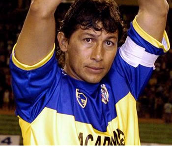 El exfutbolista colombiano Jorge 'Patrón' Bermúdez. Foto: EFE