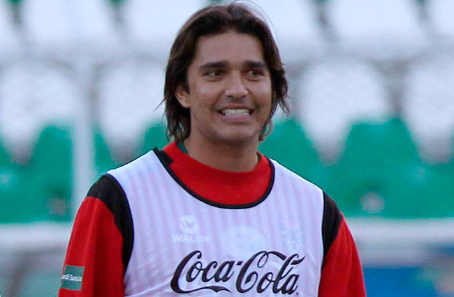 Marcelo Martins, delantero de la Selección Boliviana y del Flamengo. Foto: EFE