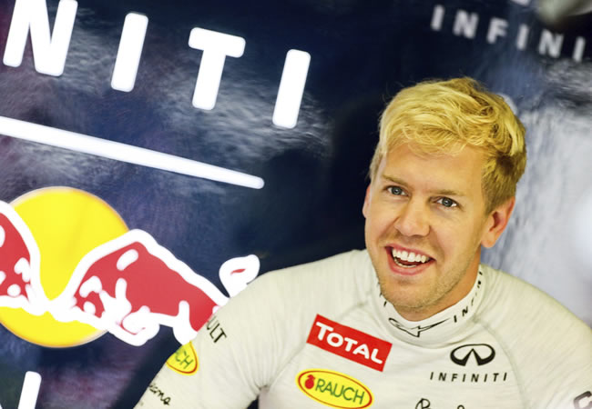 El piloto alemán de Red Bull, Sebastian Vettel. Foto: EFE