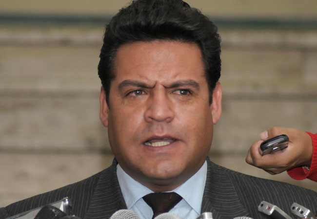 Luis Revilla, alcalde de la ciudad de La Paz. Foto: ABI