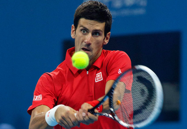 El serbio Novak Djokovich en el torneo de Pekín. Foto: EFE