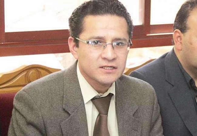 El ex asesor del Ministerio de Gobierno, Fernando Rivera. Foto: ABI