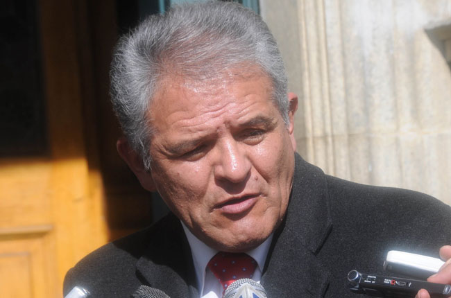 Rolando Villena, Defensor del Pueblo. Foto: ABI