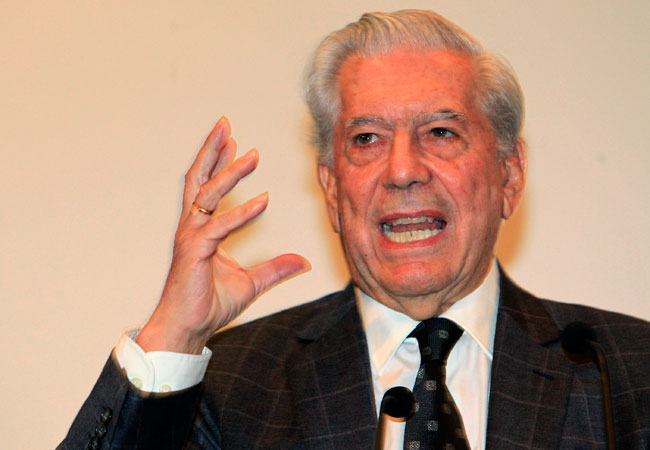 Mario Vargas Llosa, escritor peruano, premio Nobel de Literatura. Foto: EFE