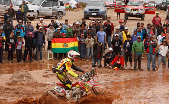 Rally Dakar en Bolivia. Foto: ABI