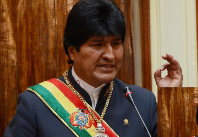 Evo Morales. Foto: ABI