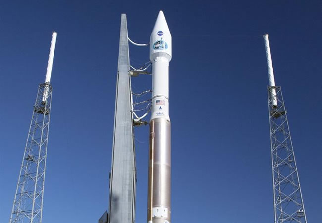Nasa lanza satélite de seguimiento y retransmisión de datos. Foto: EFE