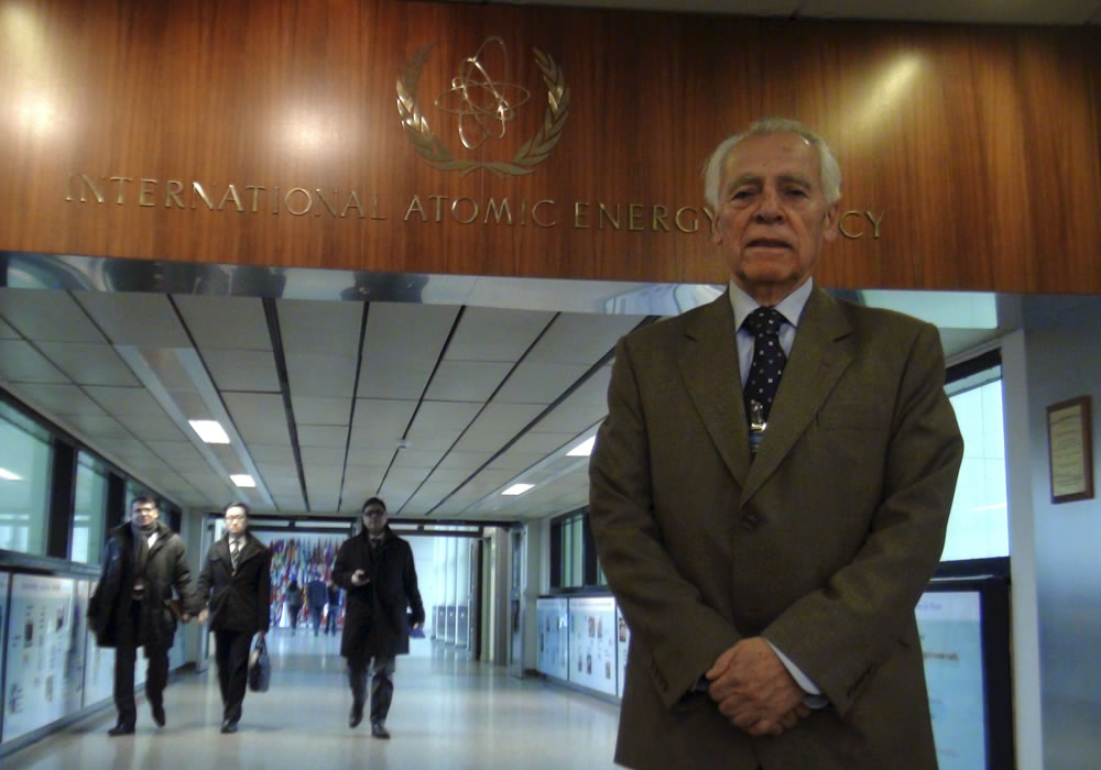 Hernán Vera, asesor del Director Ejecutivo del Instituto Boliviano de Ciencia y Tecnología Nuclear (IBTEN). Foto: EFE