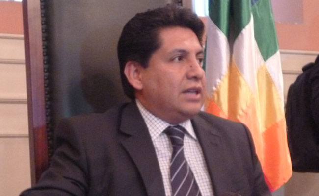 Rudy Flores, presidente del Tribunal Constitucional Plurinacional. Foto: ABI
