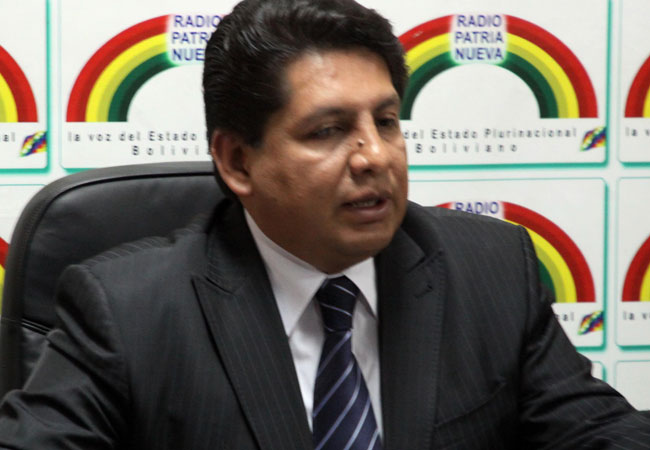Ruddy Flores, presidente del Tribunal Constitucional Plurinacional. Foto: ABI