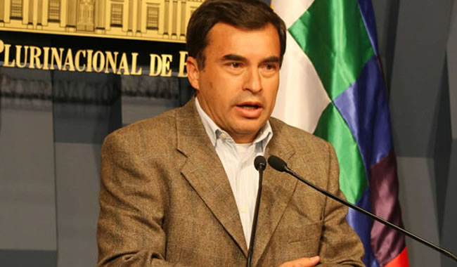 Ministro de la presidencia, Juan Ramón Quintana. Foto: EFE