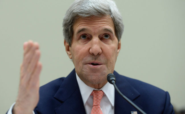 John Kerry comparece ante el Comité de Asuntos Exteriores de la cámara de representantes estadounidense. Foto: EFE