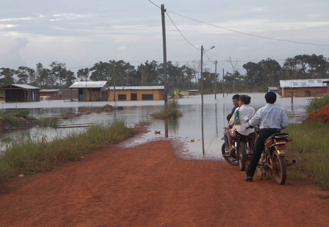 El departamento de Beni sufre por inundaciones desde el mes de enero. Foto: ABI