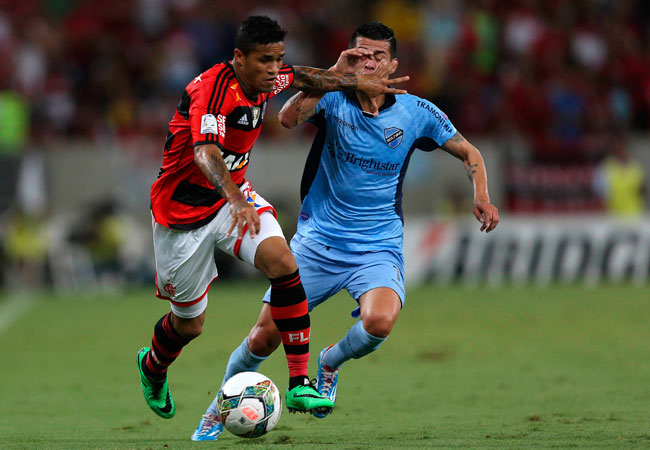 Flamengo visitará este miércoles 19, a Bolívar en el estadio Hernando Siles de La Paz. Foto: EFE