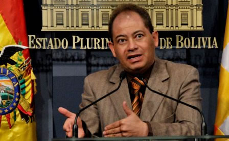 Ministro de Gobierno, Carlos Romero. Foto: ABI