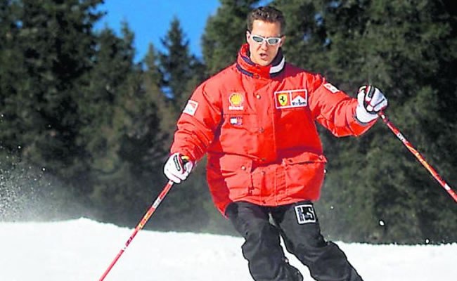 Schumacher "progresa" y "muestra momentos de consciencia". Foto: EFE