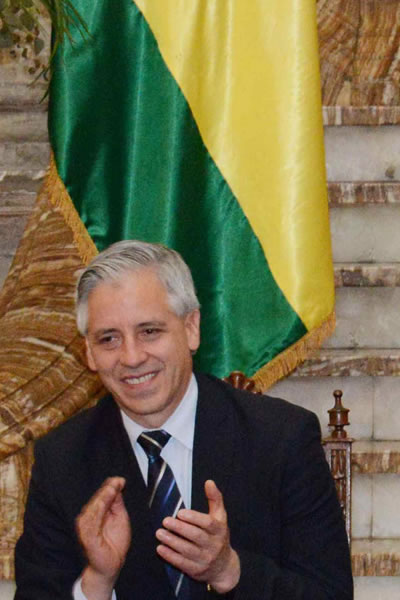 Vicepresidente de Bolivia, Álvaro García Linera. Foto: EFE