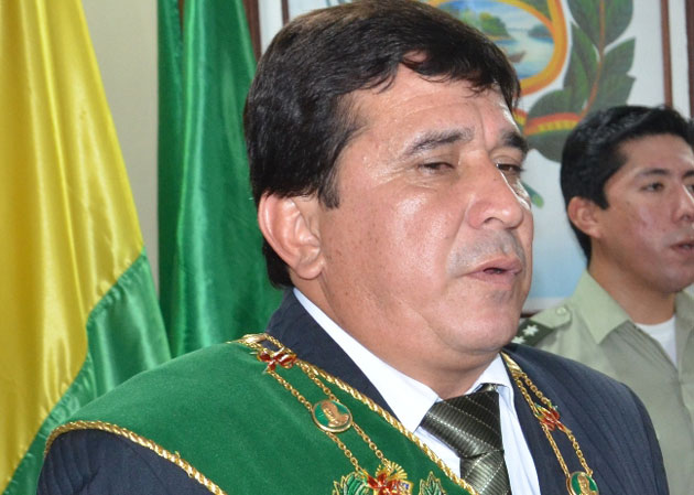 Carmelo Lens, gobernador de Beni. Foto: ABI