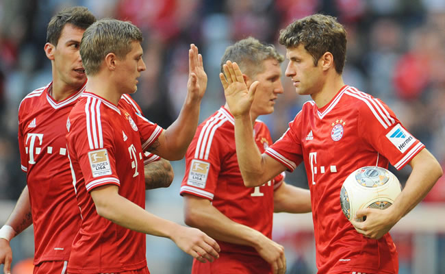 Bayern recibe al Bremen pensando en la vuelta contra el Madrid. Foto: EFE