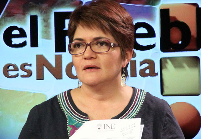 Claudia Peña, ministra de Autonomías. Foto: ABI