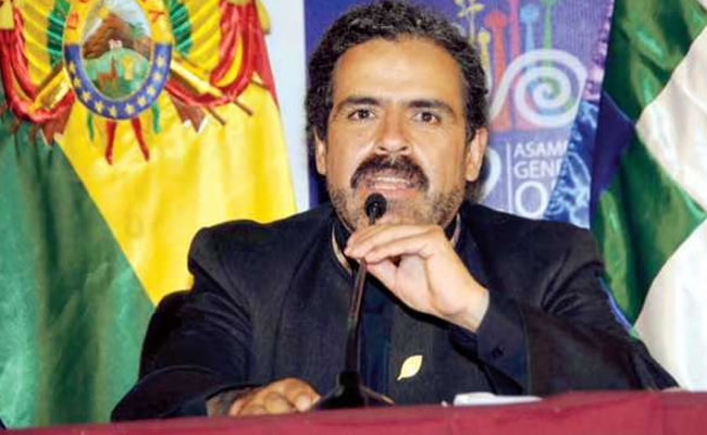 El vicecanciller de Bolivia, Juan Carlos Alurralde. Foto: EFE