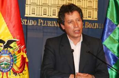 Ministro de Minería, Cesar Navarro. Foto: ABI