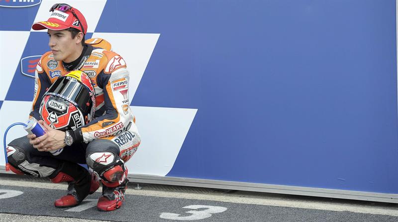 El piloto español Marc Márquez saldrá primero en el Gran Premio de Italia. Foto: EFE